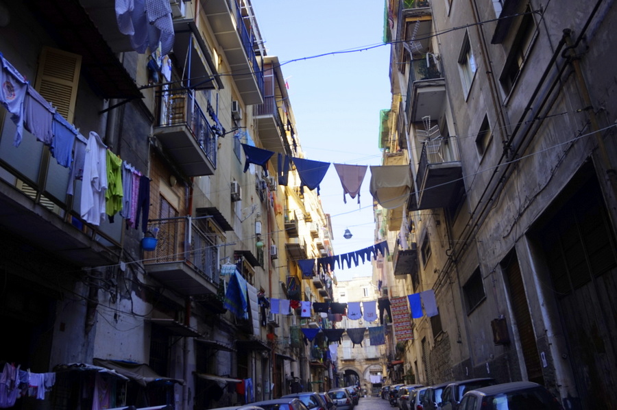 Napoli, jungla urbană a Italiei